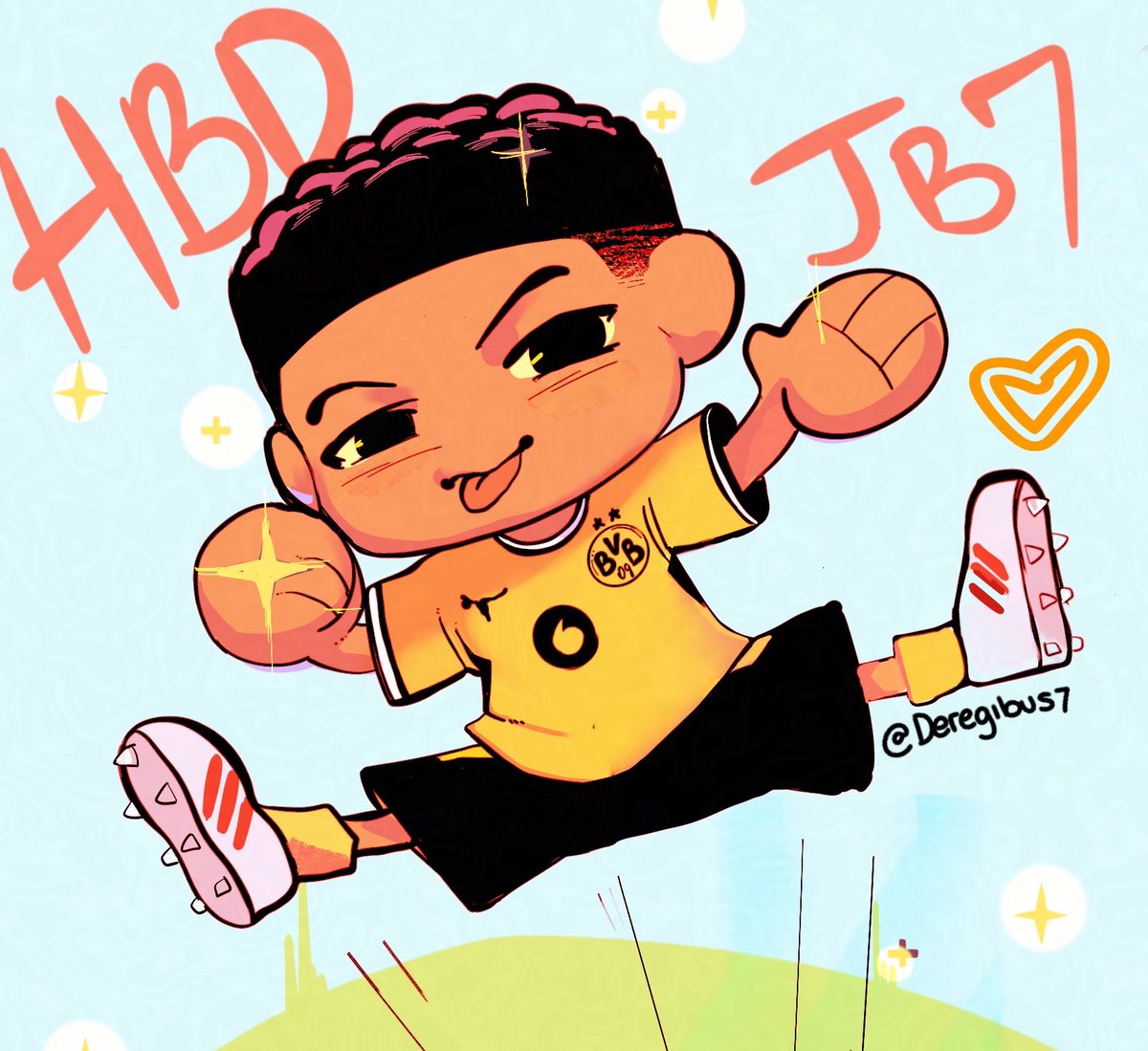 Deregibus7's tweet photo. Happy birthday Jobe ❤️🐝
#jobebellingham https://t.co/bnx8InH45k