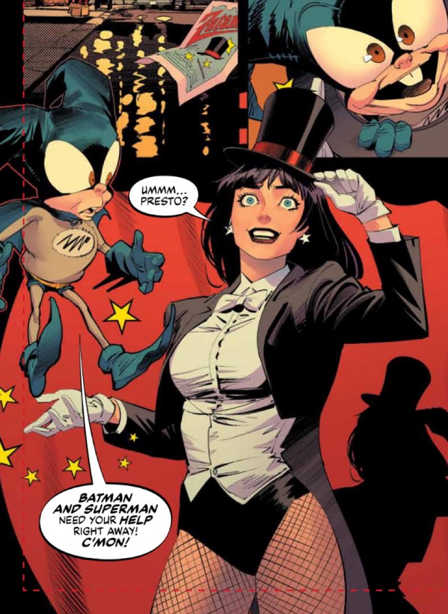 lemoncomicgirl's tweet photo. Dan Mora’s Zatanna https://t.co/LZfcRyOcow