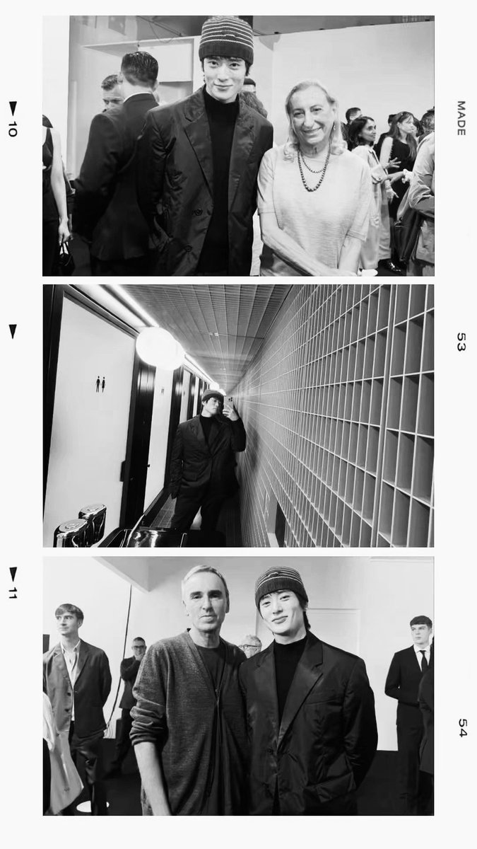 xjaehyuon's tweet photo. With good people at Prada SS27.
( #Prada x #PradaSS27 ) https://t.co/3jBTvmD5xU