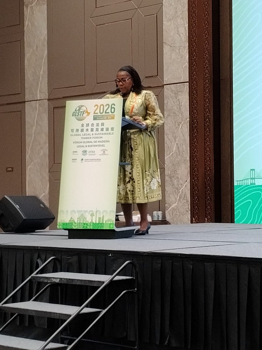 WWFGabon's tweet photo. 📍 MACAO 
#GLSTF2026 #Jour2
Sous-forums coanimés par #WWF et #CTWPDA 
Trois interventions phares : 
-@NyareNathalie Coordonnatrice Pays au WWF Gabon
-@KennethAngu Forest Hub Coordinator WWF Bassin Congo
-@SongLiu Directeur de Projet à WWF Chine https://t.co/CJNsGZOnce