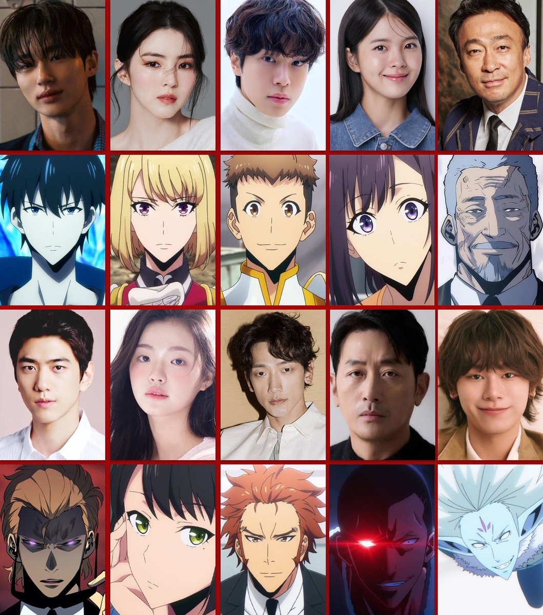 kdrama_menfess's tweet photo. •kdm• THE STAR-STUDDED CAST OF NETFLIX “SOLO LEVELING” LIVE-ACTION SERIES SO FAR https://t.co/6c5HY3TbY8