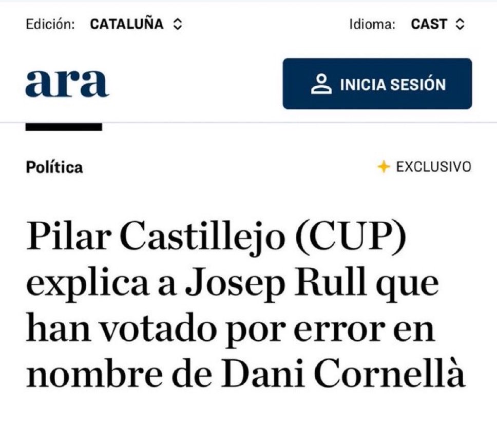 CATCATzle's tweet photo. @XavierRull @RosaMSoberana No et vam sentir comentar aquesta votació https://t.co/0AIfZv4nLE
