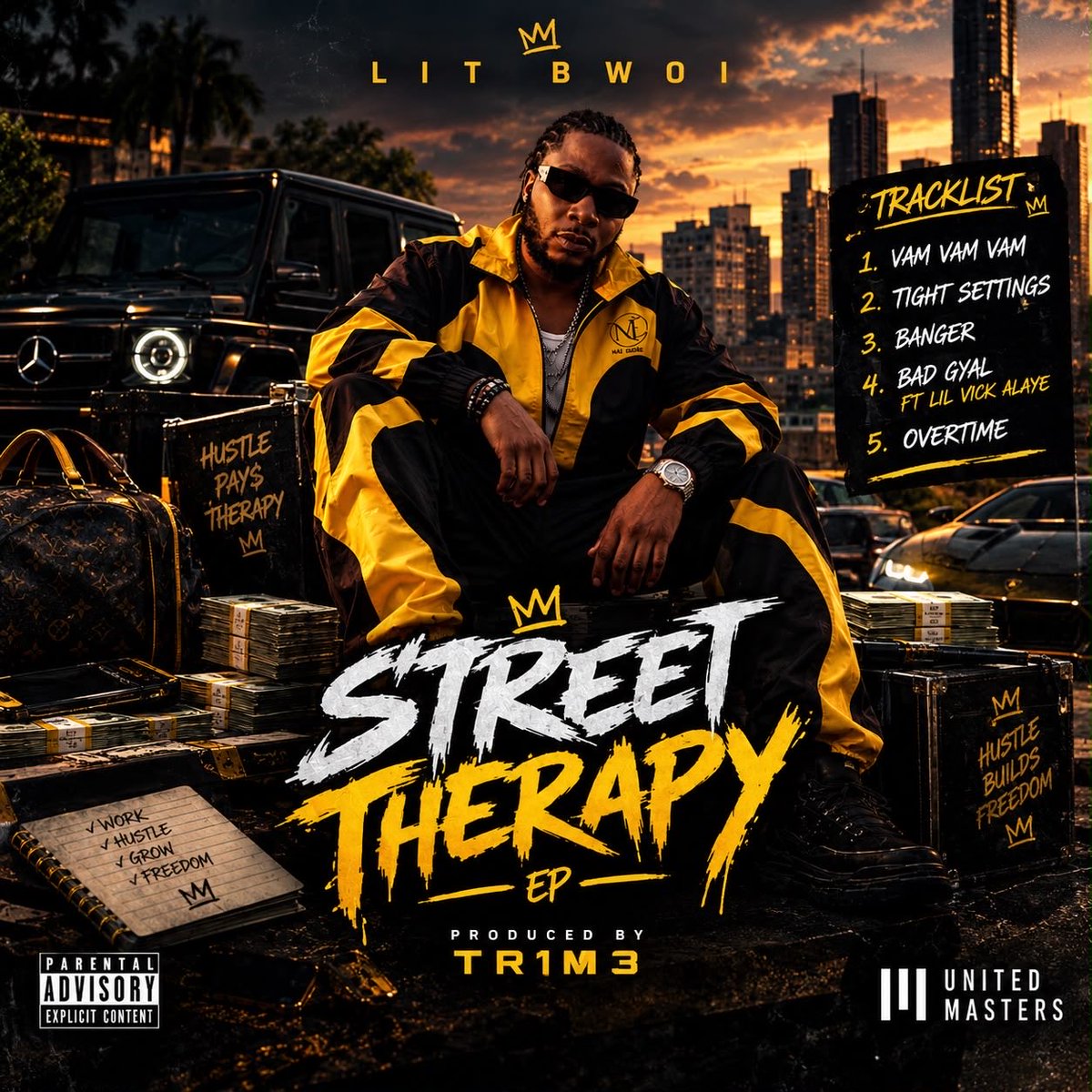emmydotcom's tweet photo. 🚨 REMINDER 🚨

Litbwoi’s highly anticipated EP, STREET THERAPY, is officially dropping on:

📅 27TH SEPTEMBER 2026

🎧 All songs produced by TR1M3.
The countdown is on. Get ready!
STREET THERAPY — 27.09.2026

#Litbwoi #StreetTherapy #GVNRecords #27September #NewMusic #GVN https://t.co/SCuAMNlNYl