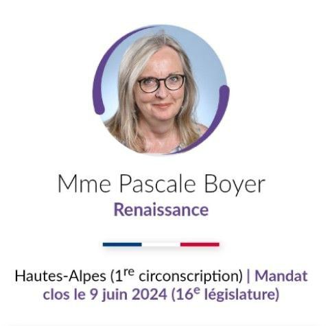 NiONiPardon's tweet photo. Pascale Boyer

A voté POUR le projet de loi ouvrant la voie au pass vaccinal et au contrôle total de la population française.

https://t.co/qQIe55QWMS https://t.co/68Nxvo7LBq