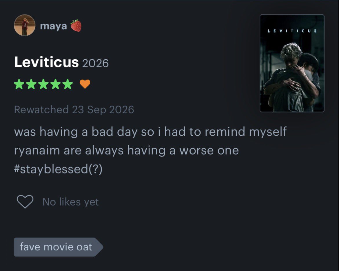 oceanettles's tweet photo. #leviticusrewatchoftheday https://t.co/EztaH5TlQ3