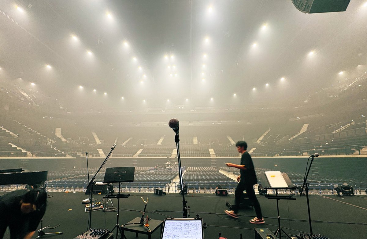 KazumaSotozono's tweet photo. #スキマスイッチ
『熱闘甲子園 presents 熱闘JAM 2026』
でした！ 
吹奏楽部とのコラボもめっちゃ楽しかった！ありがとうございました！

そして今週末はツアーの郡山公演。1ヶ月ぶりに合流です！ https://t.co/RH8qxNdeN4