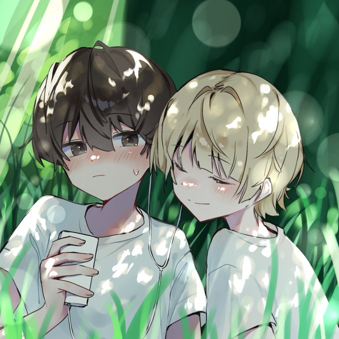 nyaronkun's tweet photo. OCと創作、たまにBL描いてます🩵🤍💙
♡or🔄or🗨️で主に巡回🐾

#シルバーウィークはフォロワーさんが増えるらしい  
#秋の創作クラスタフォロー祭り https://t.co/Yi5UK3LYvz