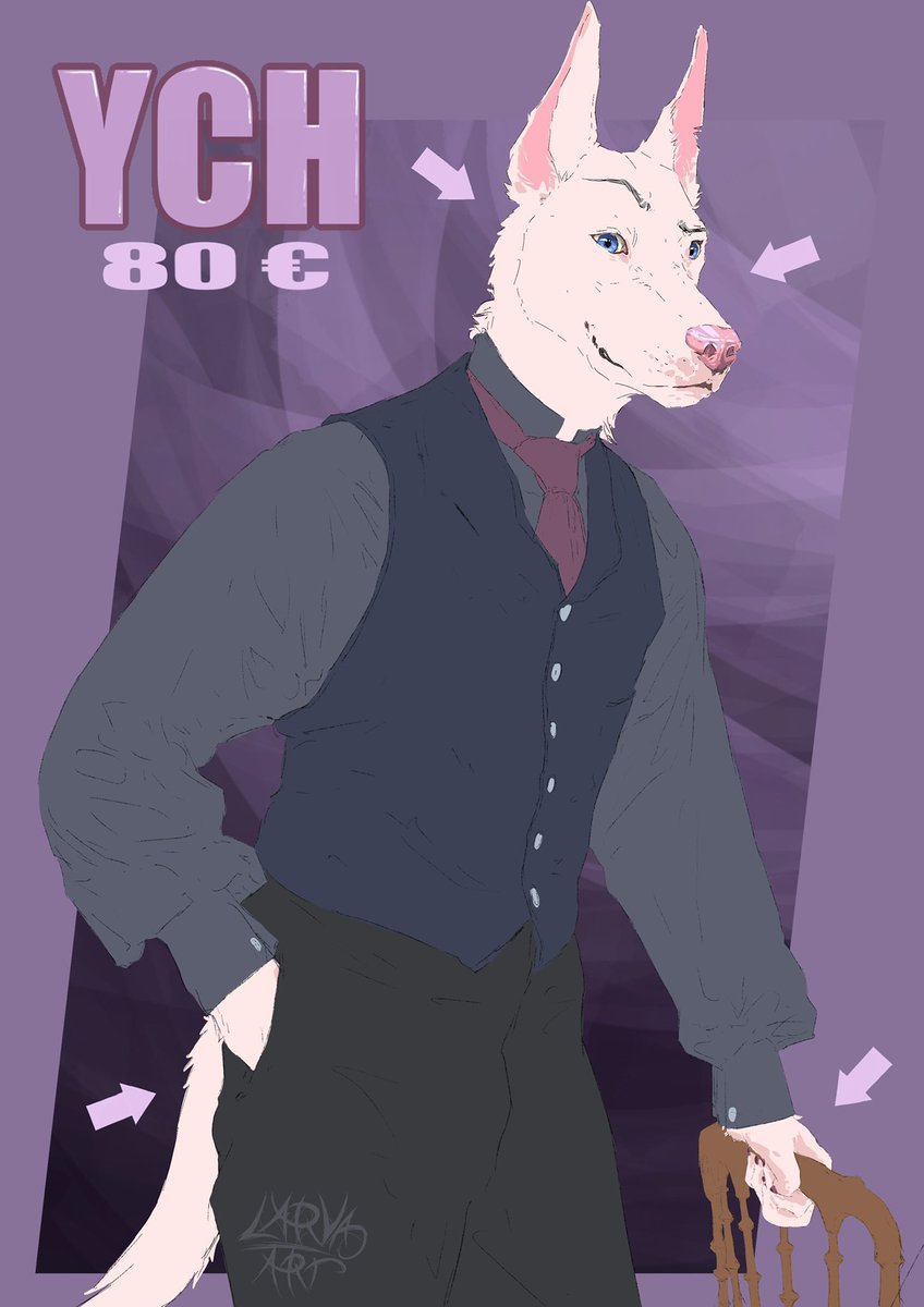 Larva_Art's tweet photo. Ich habe 4 verschiedene YCHs für euch. Die fertigen Bilder werden natürlich detaillierter als die YCHs...

- alles Spezien und Sonas sind möglich
- jeweils 80 € via PayPal
- jedes YCH hat zwei Slots offen

Schreibt mir bei Interesse in den DMs oder auf Telegram 🖤 https://t.co/YkjzD5FDfu