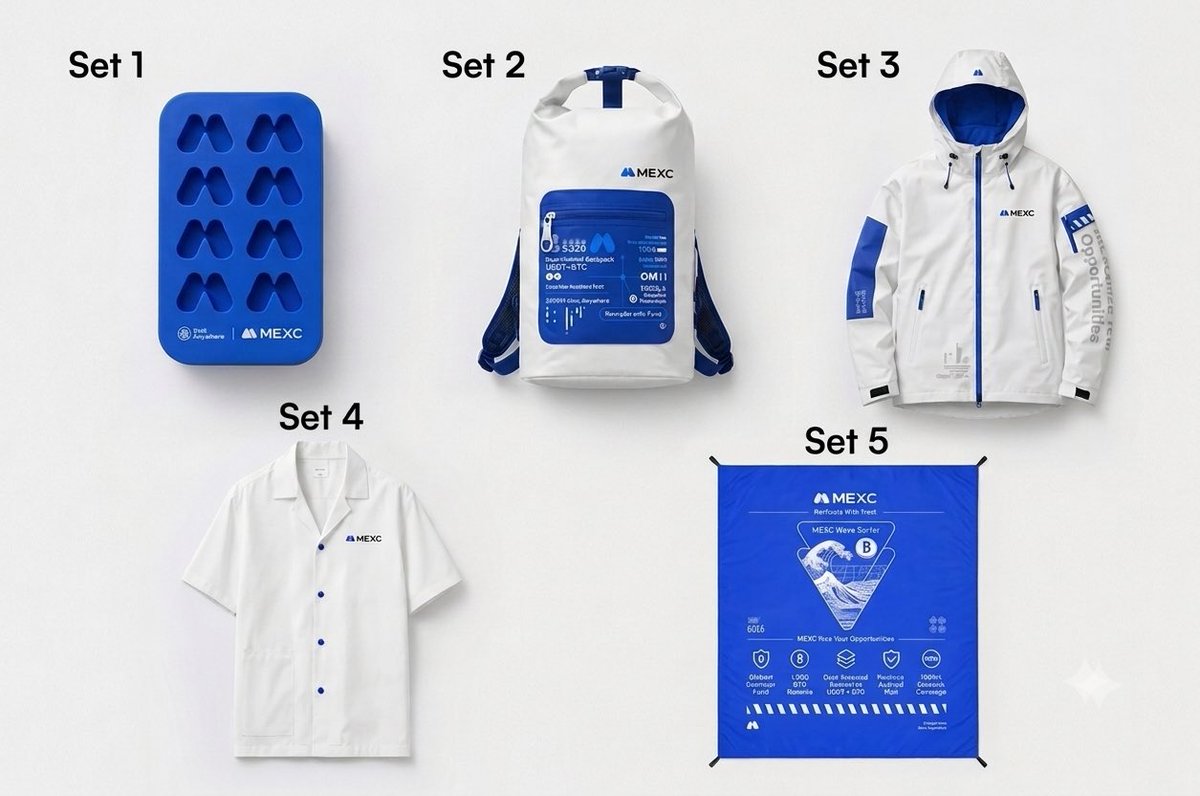 Jenny_MEXC's tweet photo. 🚀 SIÊU PHẨM GIVEAWAY 🚀

Việt Nam shipping only, mỗi set chỉ có 2 cái:
- Follow @Jenny_MEXC 
- Comment #MEXC + Set bạn chọn + tag 3 người bạn 

Quay random ngẫu nhiên, set nào càng nhiều người chọn thì tỷ lệ cạnh tranh càng cao hen.

Deadline: 26/9 https://t.co/WKQdK2Qtnq