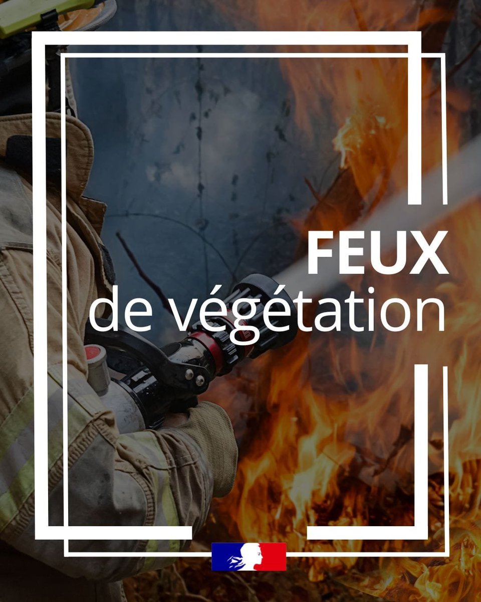 Image de Préfet de la région Guyane - ⚠️ 🔥 En raison du déficit de pluie et des températures maximales élevées ces derniers jours, plusie