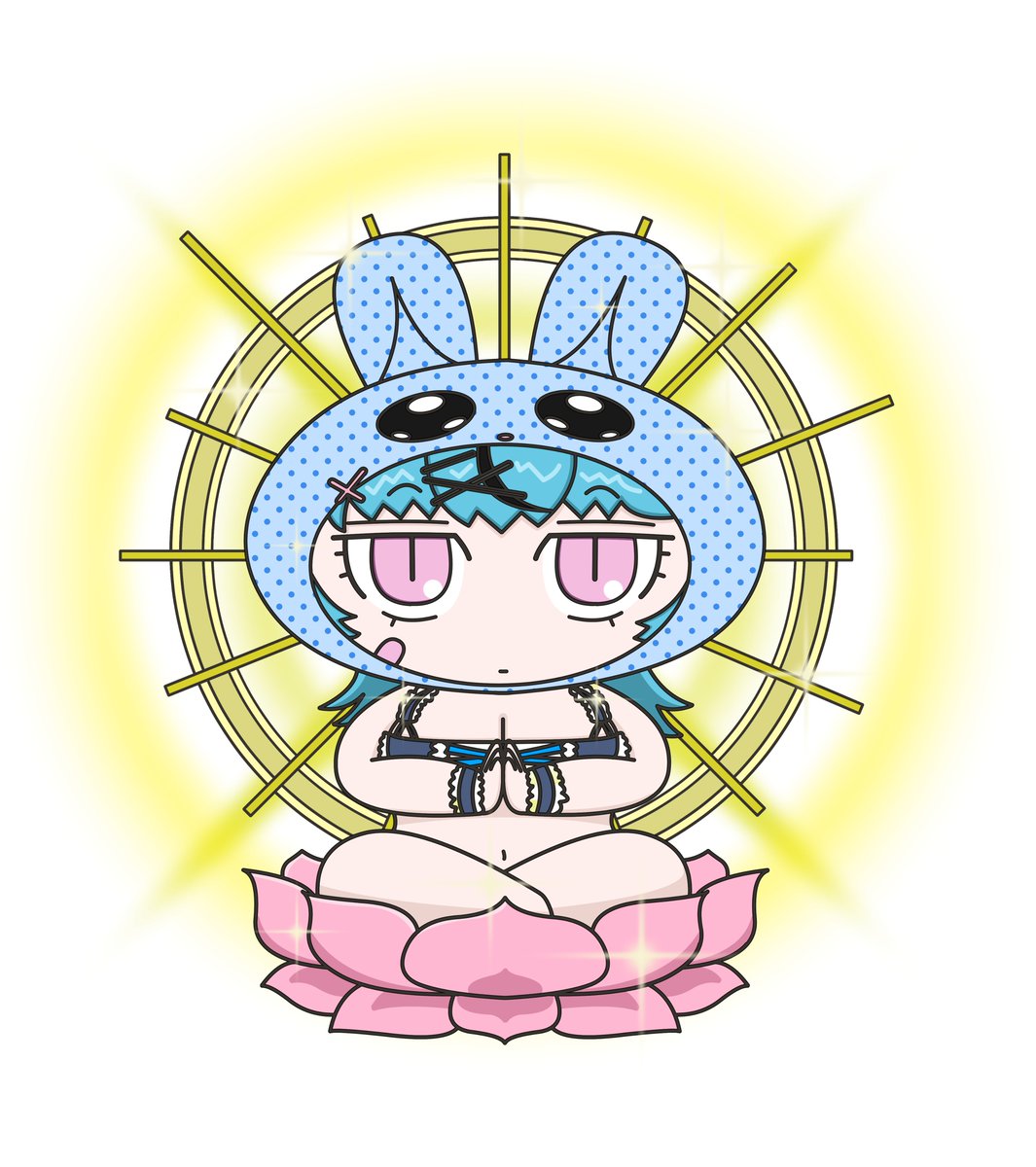 DEVINOLEMASO's tweet photo. #社不寶アスティ #社不ティ絵　　
　
これは徳の高そうなアスティ。 https://t.co/wP0z1GHwCD