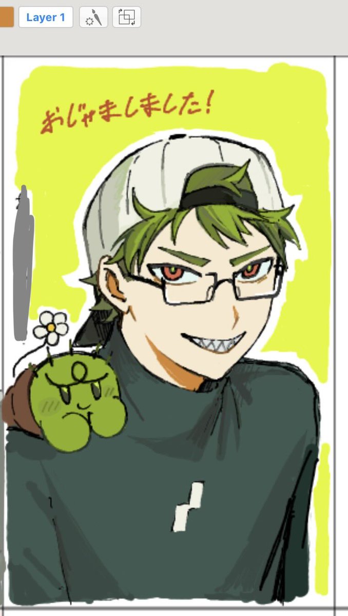 y4saina's tweet photo. 先日、絵チャにお邪魔させて
いただいたときのもの。難しい！！！ https://t.co/74iNyelYwX