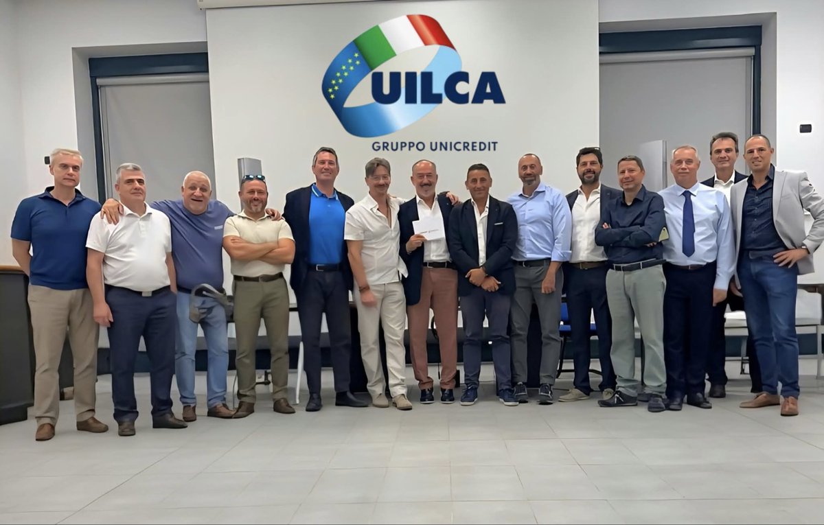 uilca_unicredit's tweet photo. Quest’oggi a Brescia Sorbanella, si è tenuto un incontro tra i dirigenti della UILCA UniCredit Lombardia.

Diamo il benvenuto a Paolo, Luigi, Mauro, Marco e Fabio che con il loro apporto ed il loro seguito hanno rafforzato in maniera significativa la nostra rappresentatività. https://t.co/qZN48z62oK