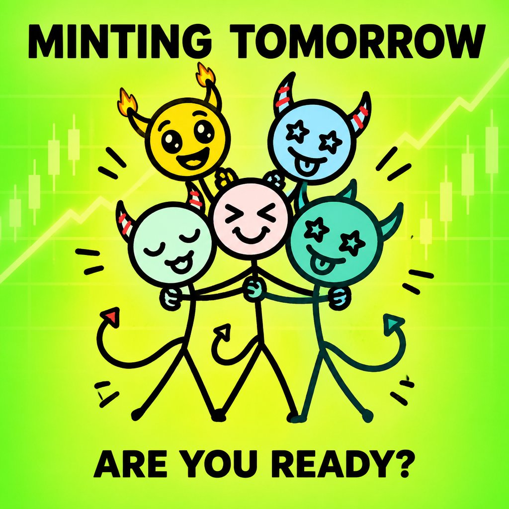 DEVILDOODLENFT's tweet photo. 🚨 MINTING TOMORROW 🚨

⏰ 5 PM UTC
⚡ LAST CHANCE to get GTD

We will select ONLY THE FIRST 400 WALLETS from the form.

Make sure you:

✅ Fill the form
👇 Drop your EVM

https://t.co/s1vjIVoj5h

Don’t miss it. See you at mint. 🔥 https://t.co/D8JEy9giEN