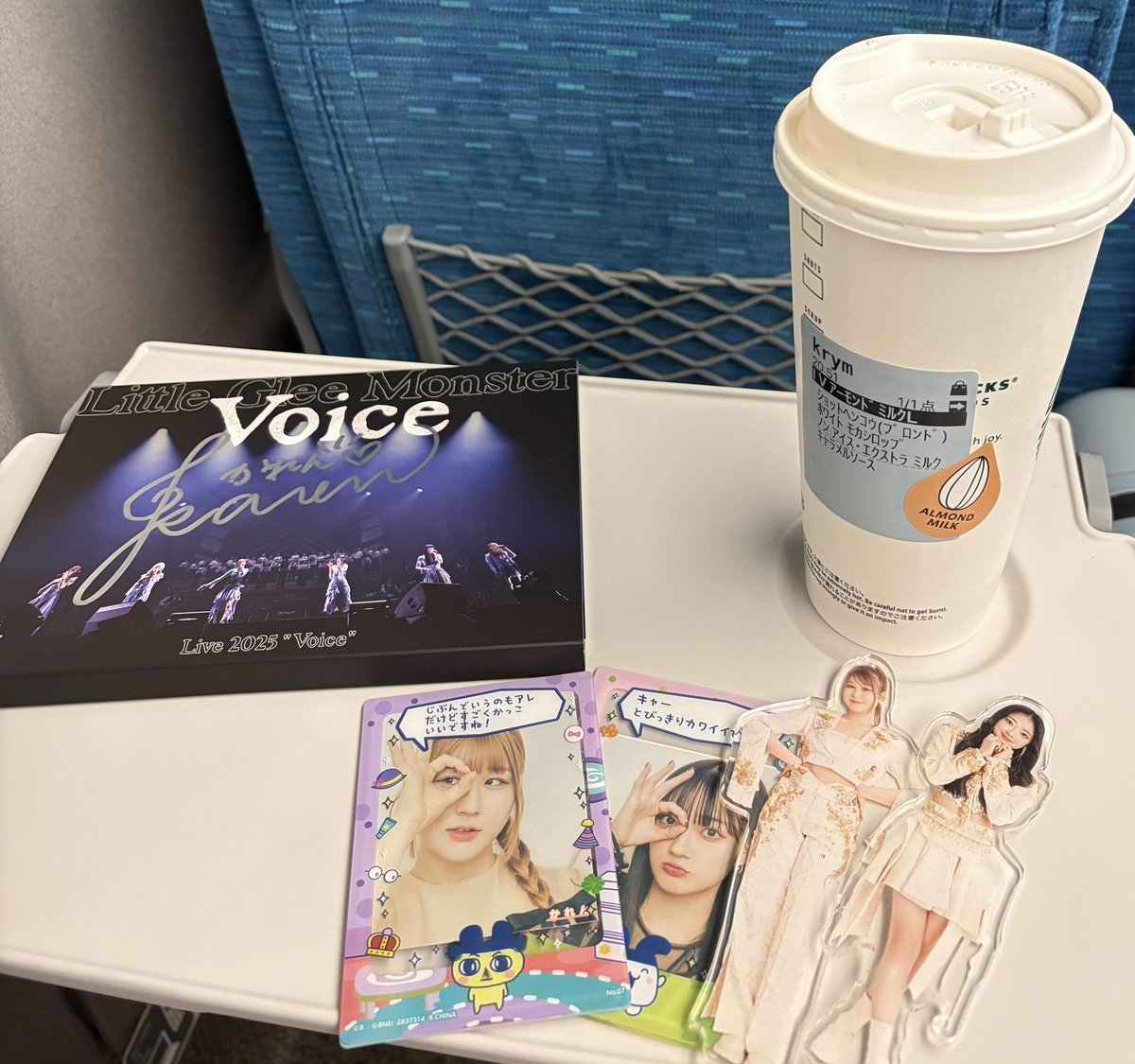 hnkrym_'s tweet photo. 帰阪🚄💨色んな音楽を浴びれて楽しい2日間だった^ᴗ.ᴗ^♩
明日も朝から出勤だけどいっぱいパワー貰えたから余裕すぎてニッコニコ
たくさんガオラーにも会えてたのしかた〜〜！

#リトグリ_BREATH #リトグリ_リリイベ https://t.co/RNJeY4VqrB