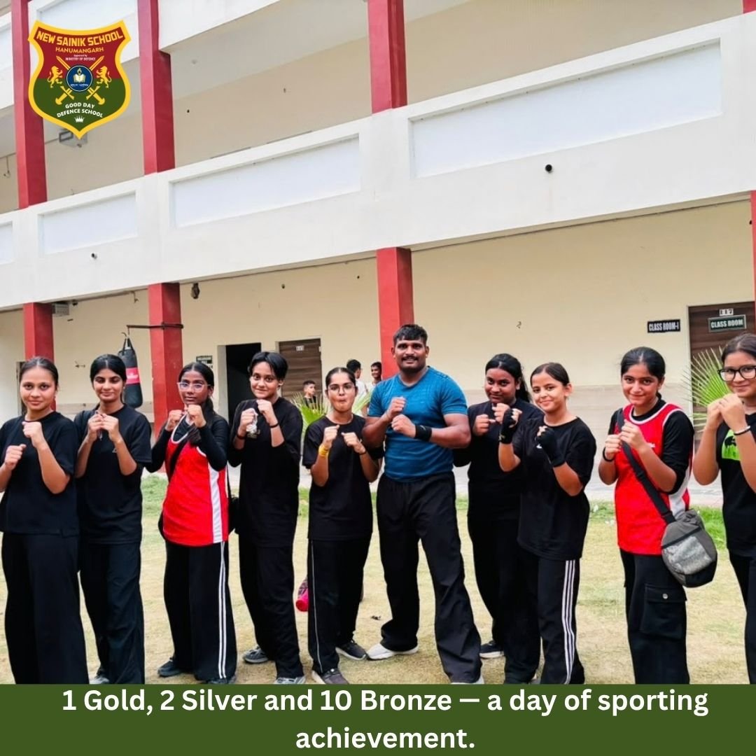 gooddaydefences's tweet photo. A Day of Champions, Learning &amp; Leadership at GDDS! 🏆

🥋 District Judo Champions
🥊 Boxing achievements
📚 Half-Yearly Exams
🎖️ New Leadership at GDDS

Nurturing Discipline. Inspiring Excellence. 

#GoodDayDefenceSchool #StudentAchievement #SportsChampions #StudentLeadership https://t.co/v4nmCohani