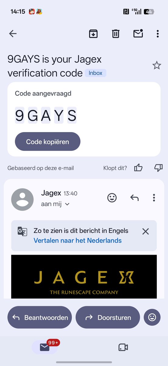 mikropsuz's tweet photo. @Jagex @Odablock out of 62+ million possible combinations this is my jagex sec code? Fr? Loooooool https://t.co/plUvzEd7Oo