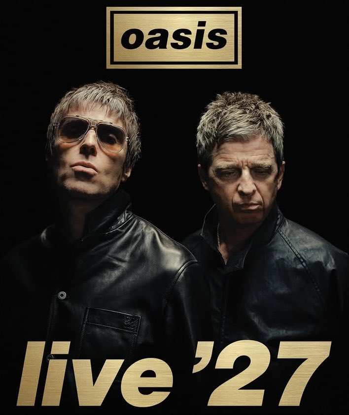 liamgfansclub's tweet photo. Oasis add two more Knebworth shows as Live ’27 expands to 42 dates.

They’ve also added an extra night in both Rome and Munich, while the Paris show at Stade de France has been rescheduled due to issues with the rail network.

The band will now play 42 shows across Scotland, England, Germany, Spain, the Netherlands, France, Italy, the US and Ireland.

A spokesperson for the band says there will be no further dates added to the tour.