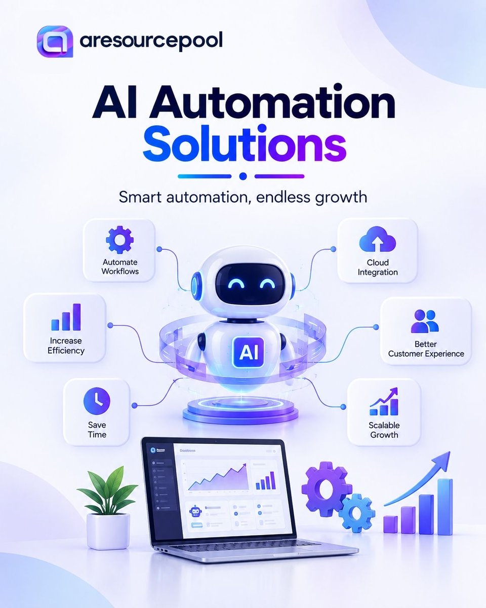 aresourcepool's tweet photo. 🤖 AI Automation Solutions

Transform your business with AI-powered automation that streamlines workflows, saves time, improves efficiency, and supports scalable growth. Embrace smarter processes and unlock new possibilities with intelligent technology.

#AIAutomation https://t.co/1xId9wr8F1