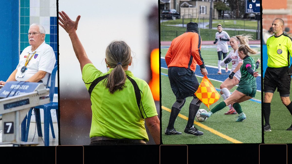 NYSPHSAA's tweet photo. Day 2 of Fall Officials Appreciation Days! 👏

Take a moment today to thank an official who has made an impact on your team, school, or community! https://t.co/opdQOAw4gQ