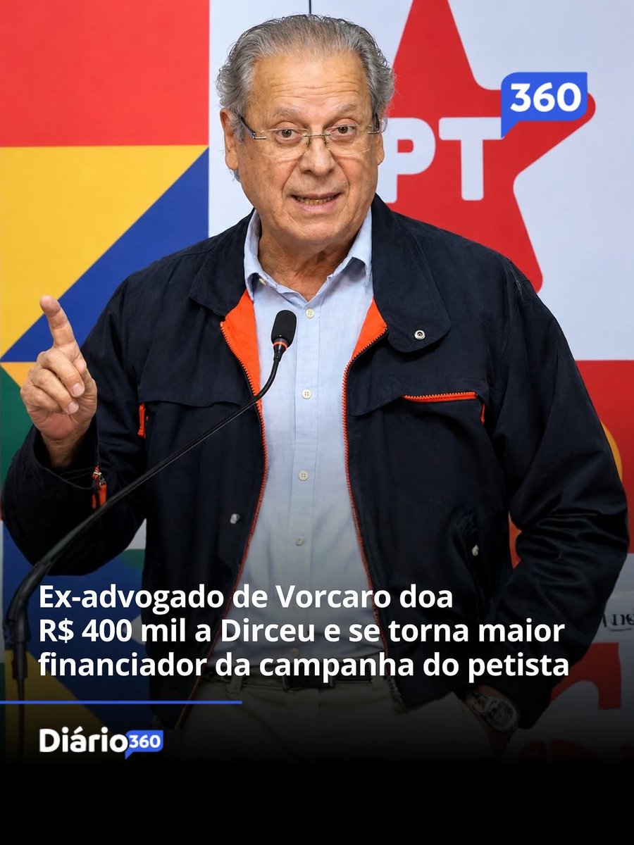 MachadoDarlon's tweet photo. 🤑🚩  O advogado criminalista Roberto Podval se tornou, em poucos dias, o maior doador pessoa física da campanha de José Dirceu (PT) à Câmara dos Deputados. Entre 18 e 21 de setembro, o criminalista transferiu R$ 400 mil via Pix para a candidatura do ex-ministro da Casa Civil, que já arrecadou R$ 1,73 milhão. O valor chama atenção não apenas pelo montante, mas pelo momento e pelo histórico dos envolvidos: Podval e Dirceu são sócios no mesmo escritório de advocacia desde o início deste ano, relação profissional que agora se mistura abertamente ao financiamento eleitoral. Mais intrigante ainda é o passado recente de Podval. Até o começo de 2026, ele integrava a defesa do ex-banqueiro Daniel Vorcaro, caso de grande repercussão que envolveu negociações de delação premiada com a Polícia Federal e o Ministério Público. O advogado deixou o caso alegando desconforto com o andamento das tratativas. Agora, o mesmo profissional que se afastou de um cliente sob forte pressão investigativa aparece como principal financiador privado de um petista histórico que tenta retornar ao Congresso. A coincidência de datas, valores e vínculos profissionais convida a uma leitura mais cautelosa: até que ponto a doação reflete mera afinidade política e até que ponto revela articulações menos transparentes nos bastidores do poder?