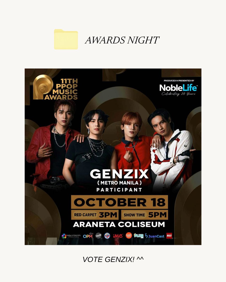 soulzofficial__'s tweet photo. Teka Teka SOULz ✋🏼 Have you dropped your votes for PMA today? 

Here's a quick guide for you! Make sure to Vote them daily! it’s OUR turn now. let’s keep the momentum going and show the boys how much we love them ❤️‍🔥

🗳️ https://t.co/e3PxTUFaRe

#GenZix @GenZixOfficial https://t.co/1j8tcuvaCY