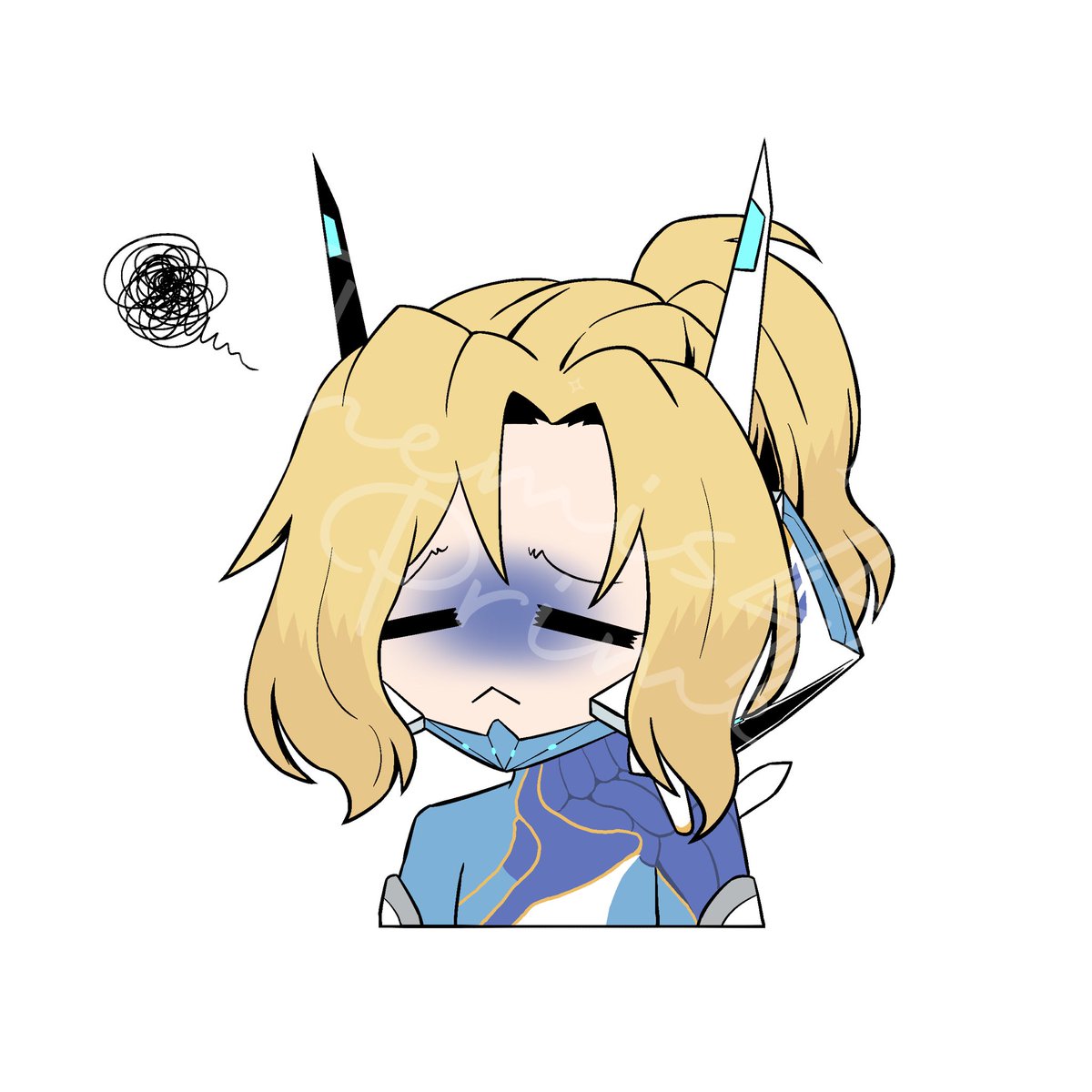 ThemisPrime's tweet photo. I'm sorry, but I've been feeling off for some reason lately, and I can't seem to draw anything... I think I might need to take a break for a while... https://t.co/M7VyjLI2Ah