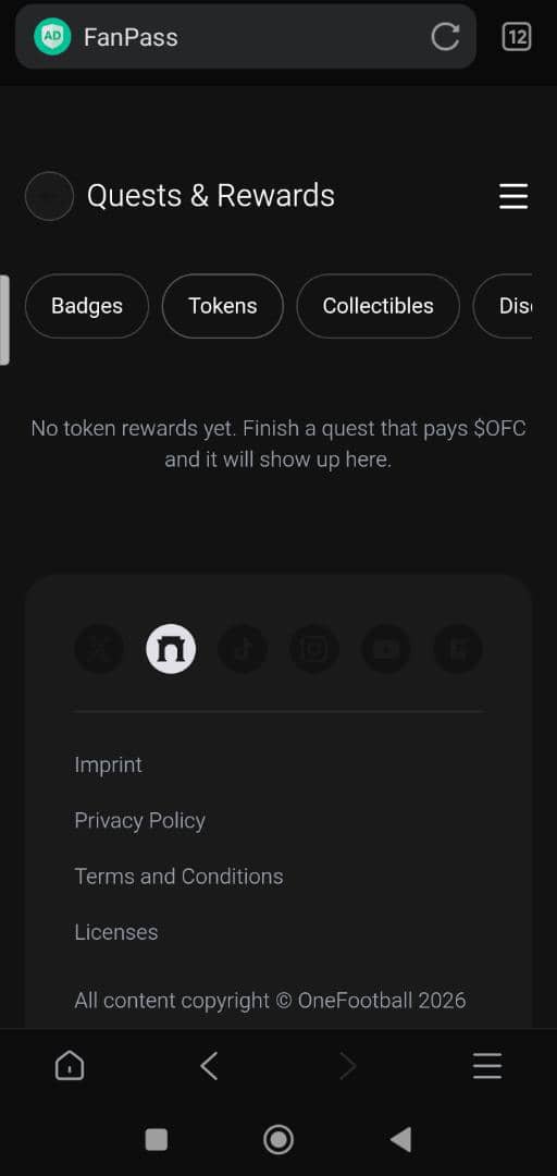 SamsonUche97748's tweet photo. @chokmahxbt I've completed all the quests and I tried claiming but it's not showing on my token, not even pending 🤦 please fix This https://t.co/eghdPt2cjB