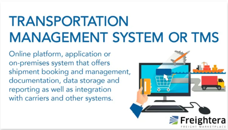 Freightera's tweet photo. A Transportation Management System is basically a tool that helps businesses keep their shipping organized. It can help with booking shipments, managing paperwork, keeping track of data, working with carriers and creating reports.🚛 💙 👇

https://t.co/6tFAPbyt3b https://t.co/BHto4fFRvA