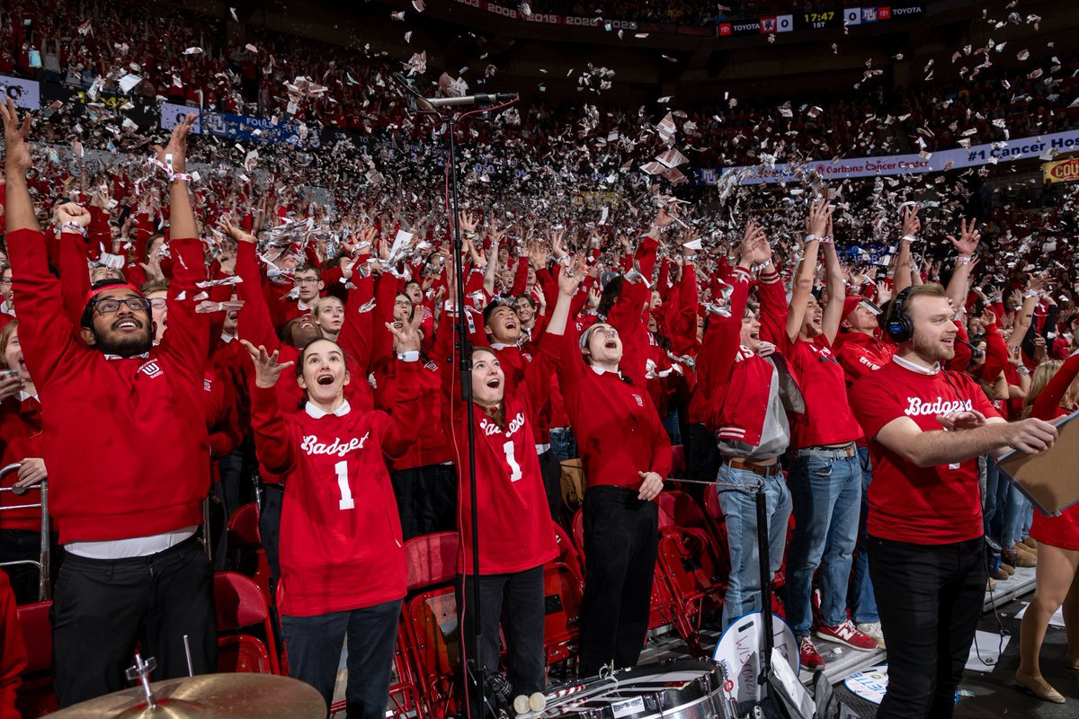 BadgerMBB's tweet photo. Badger Nation, it’s time!   

@UWMadison Student Season Tickets are officially ON SALE! 

🎟️ https://t.co/X3IHnsewHP https://t.co/SehVzZAjTq