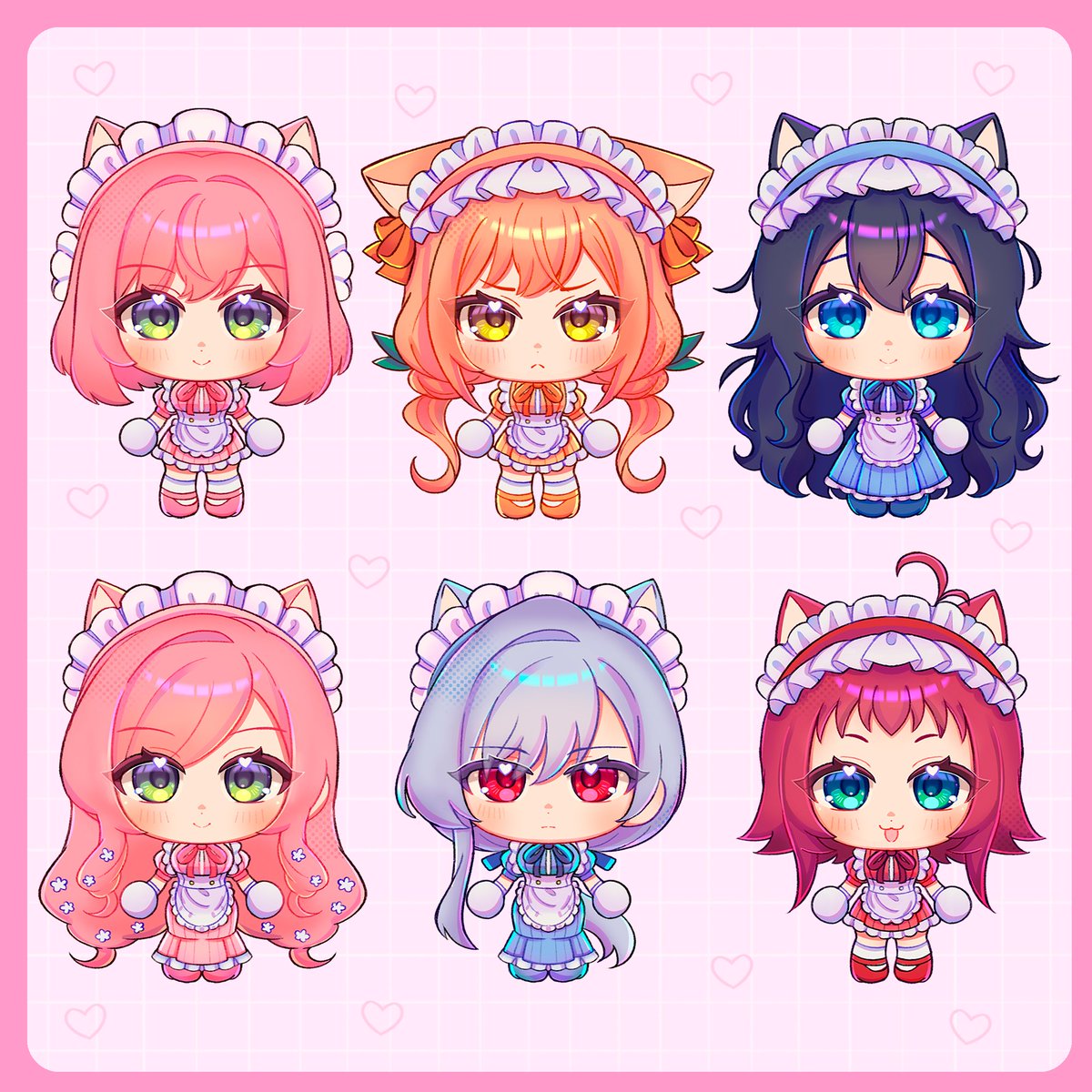 reeverieart's tweet photo. Chibis que hice de las novias
#100kanojo #100girlfriends https://t.co/FRCYAjSgL1