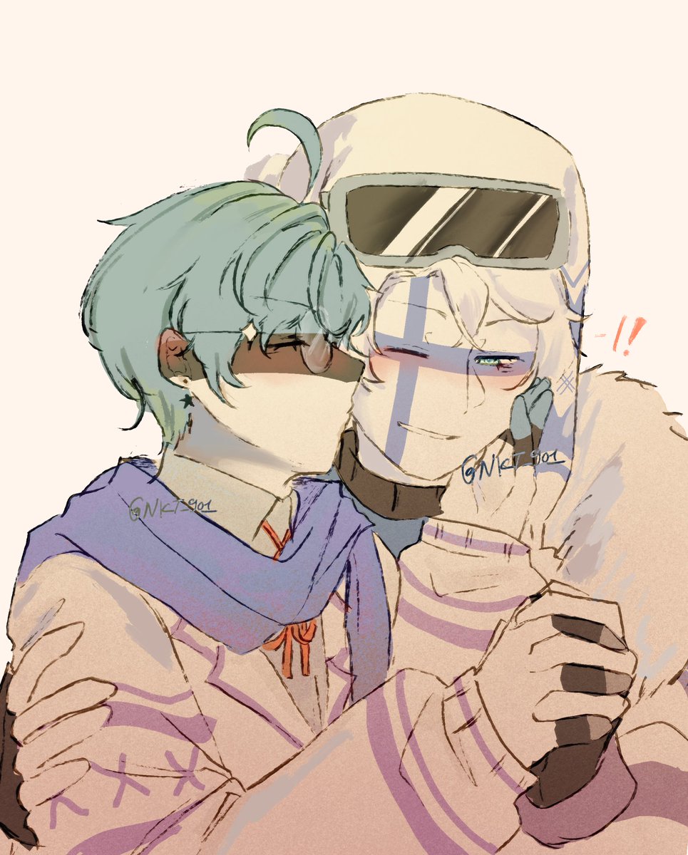 NKT_901's tweet photo. #countryhumansFinland 
#countryhumansestonia
#countryhumans
#カントリーヒューマンズ
 #FinEst 

😋 https://t.co/2gIuRUkcbe