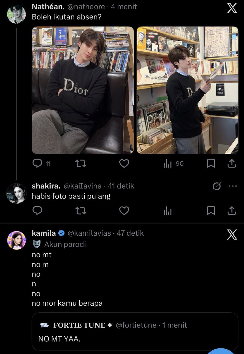 ardersonn's tweet photo. Atas nama Shakira, boleh langsung menerima dare. Menyapa 100 orang yg ada di list saat ini. https://t.co/gxu7efntBr