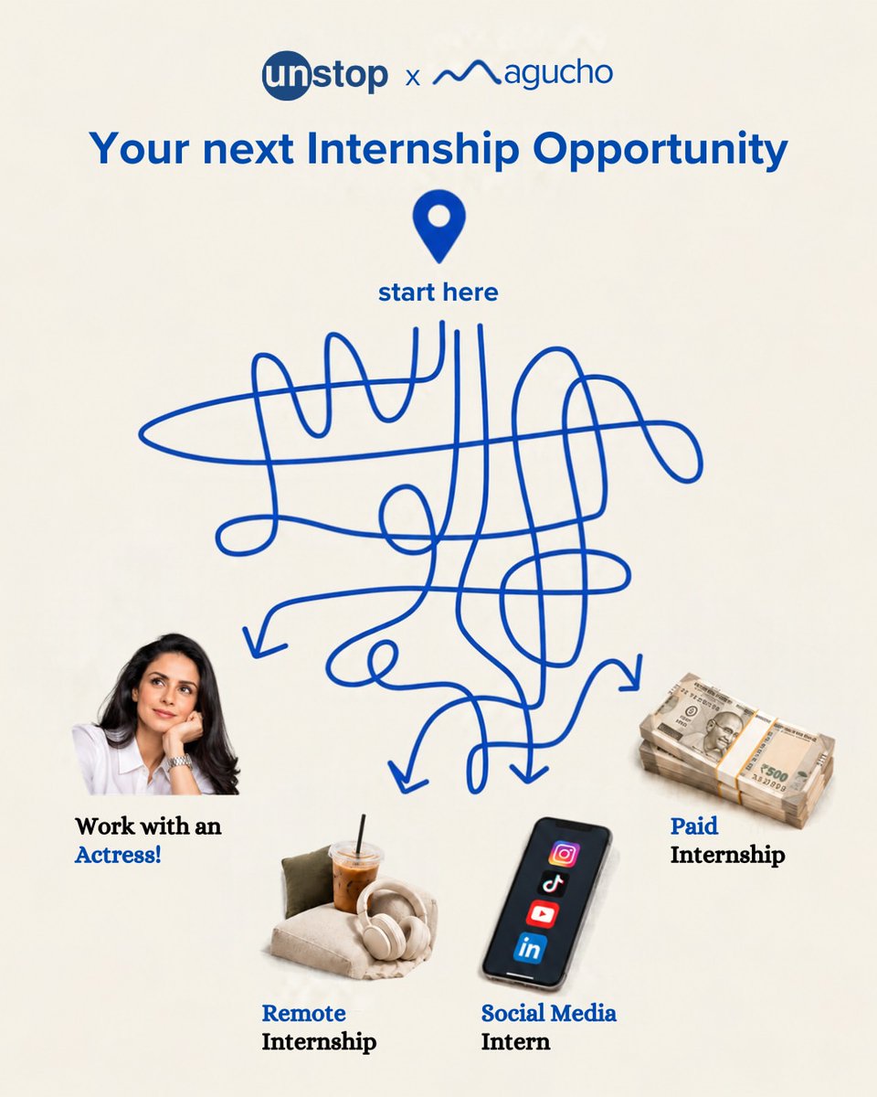 Unstop_World's tweet photo. 3 days left! Apply now: https://t.co/8mhIVK19hw
Not every internship comes with a celebrity boss. This one does. ๐
Work with Gul Panag. Get paid. Work remotely. Build something worth adding to your resume.
Follow us for more daily job updates!
@LetsMagucho @GulPanag #unstop #beunstoppable #internship #opportunity