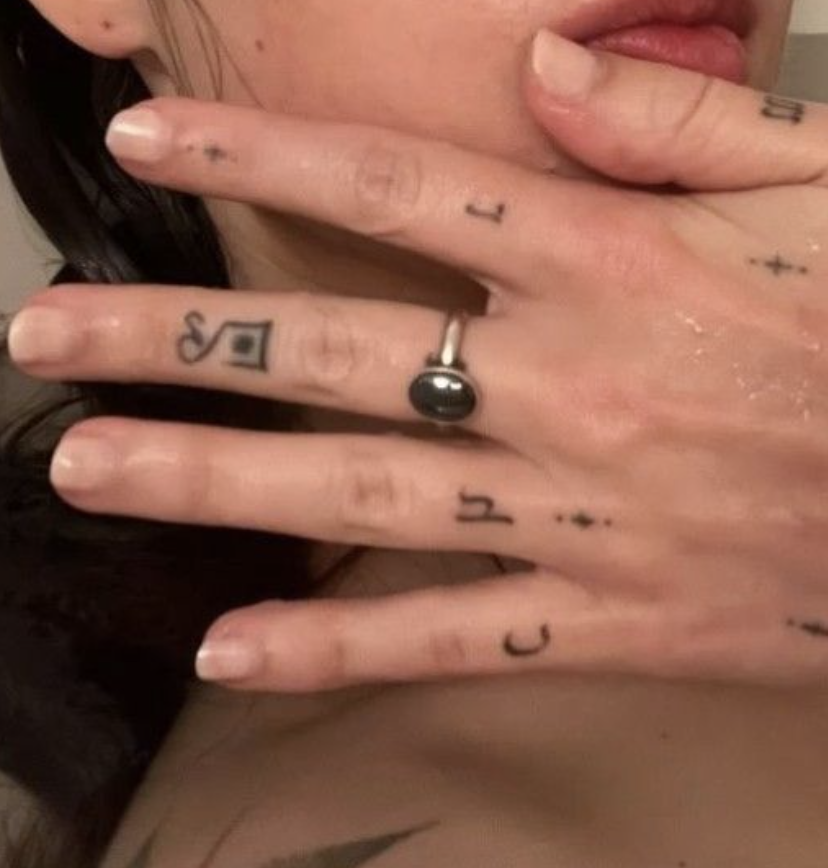 fallcharm's tweet photo. claire's tattoos https://t.co/pbXv2ZA05d
