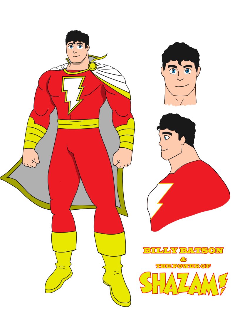 miracle_manor's tweet photo. BREAKING: Your first official look at Captain Marvel in BILLY BATSON AND THE POWER OF SHAZAM! ⚡️

The new series is set to debut this Christmas.

#CaptainMarvel #SHAZAM #BBATPOS https://t.co/t56mxnH0r1