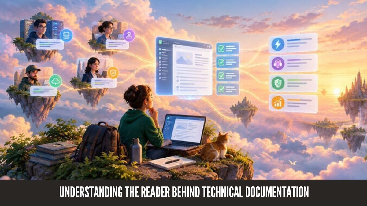 ClickHelpNews's tweet photo. Who Are You Actually Writing For?
Explaining "what is a subnet" to a CCIE engineer loses them in one line. Skipping VPC basics loses a junior. This article covers how to profile readers you'll never meet.
Read → https://t.co/fOU96ufz0H
#TechnicalWriting #TechComm #Documentation https://t.co/szYeKNct83
