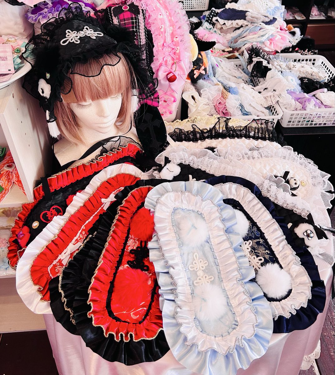 selectshopten2's tweet photo. 【🏰tenten城NEWS】

📢「クーアイショウテン
　　　　　ヘッドドレス」
　1ヶ月間限定販売中❣️

ブランド：可爱商店
(@keaisyoten)
YUKIZ様
(@YUKIZ_0418)

ご来店お待ちしております❣️ https://t.co/ztTZ779Ib7