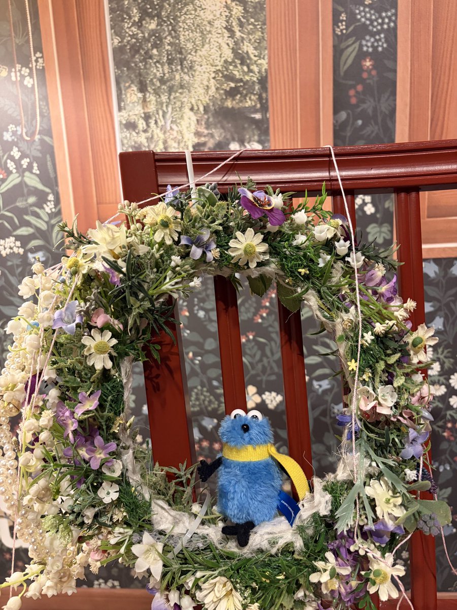 awaco_m's tweet photo. #世田谷美術館
#スウェーデン・テキスタイル
ちびスンと一緒に。
可愛いに溢れている展示会。ミュージアムショップでは生地の販売もあったから、手芸好きさんにおすすめしたい。
撮影不可だった水色チューリップ×グレージュのテキスタイルがお気に入りで、グッズ探したけど無かった。残念 https://t.co/PpsLyxflkR
