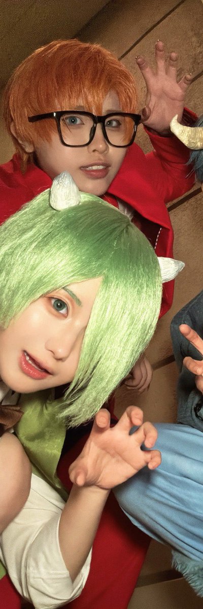 tana_xx66's tweet photo. 𝙼𝚘𝚗𝚜𝚝𝚎𝚛𝚜, 𝙸𝚗𝚌. 

                             怖がらせ屋

 #dハロ仮装
  #dハロ仮装2026 https://t.co/pocODmVfAa