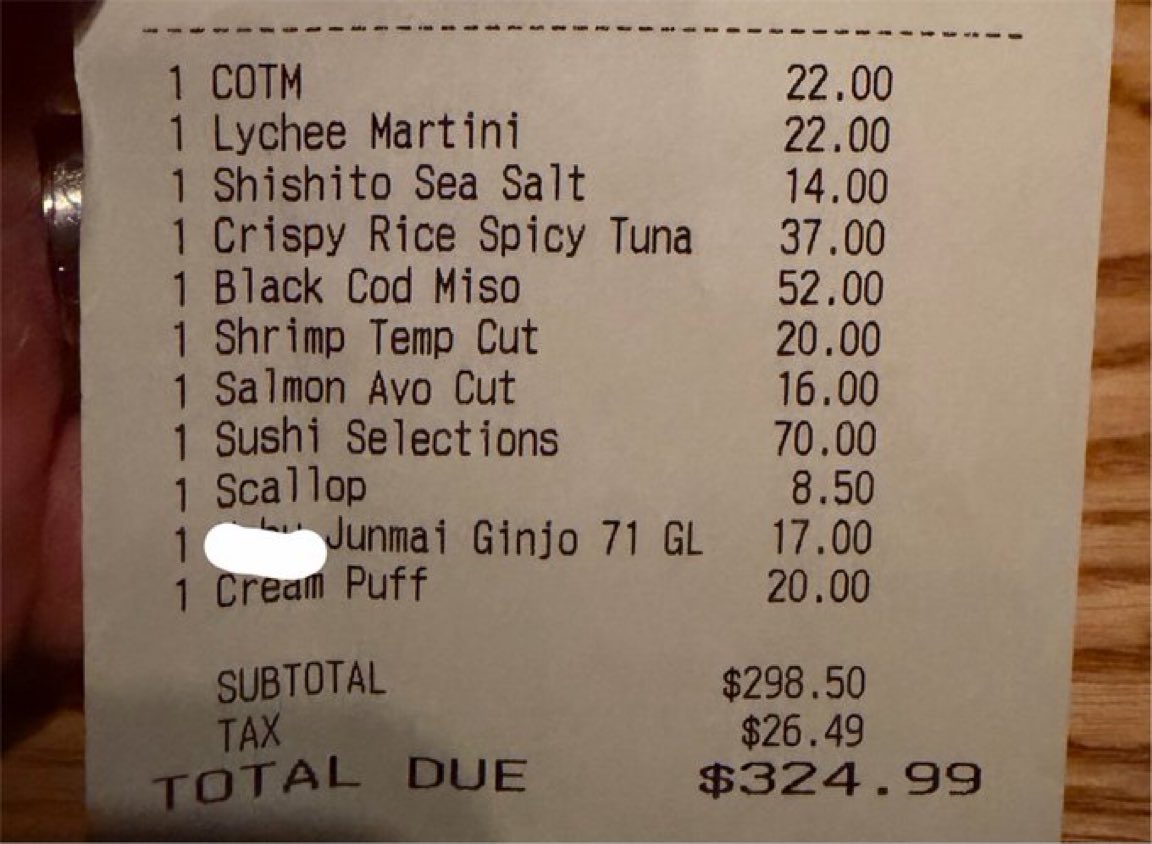 swashington20's tweet photo. Unfortunately for you all, I will be gate keeping the best sushi. But don’t worry cuz you can’t get in anyways ! https://t.co/0ZdkrKiYw8