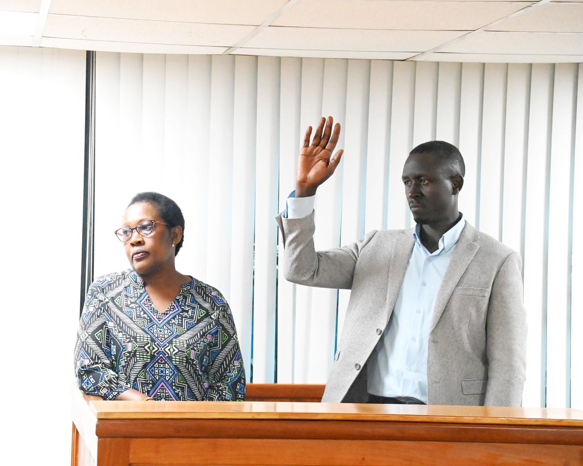 AntiGraft_SH's tweet photo. BUNYANGABU DISTRICT OFFICIALS REMANDED OVER ABUSE OF OFFICE! 

@AntiGraft_SH, working with the @CID1_UG and the @ODPPUGANDA, has arraigned two Bunyangabu District Local Government officials namely; 
1.  Bajenje Kenneth, Town Clerk 
2. Kitalengwa Beatrice, Senior Treasurer before the Anti-Corruption Division on charges of abuse of office.
 They were remanded until 25/09/2026.

In 2022, The duo while serving as Town Clerk and Senior Treasurer of Nyakigumba Town Council in Bunyangabu District respectively, abused their authority by arbitrarily purchasing land in Kisomoro II Cell, East Ward, Nyakigumba Town Council, on behalf of the council without following the mandatory procurement procedures for acquiring property by a local government.

Due to their disregard of the due processes, they bought land less than what was planned for hence causing loss to govt of over UGX46M. 

These arraignments stem from the  ongoing “Expose the Corrupt” Campaign, spearheaded by the Minister of Local Government, Hon. @BalaamBarugahar to hold public officials accountable for the management of public resources and the delivery of services to citizens.