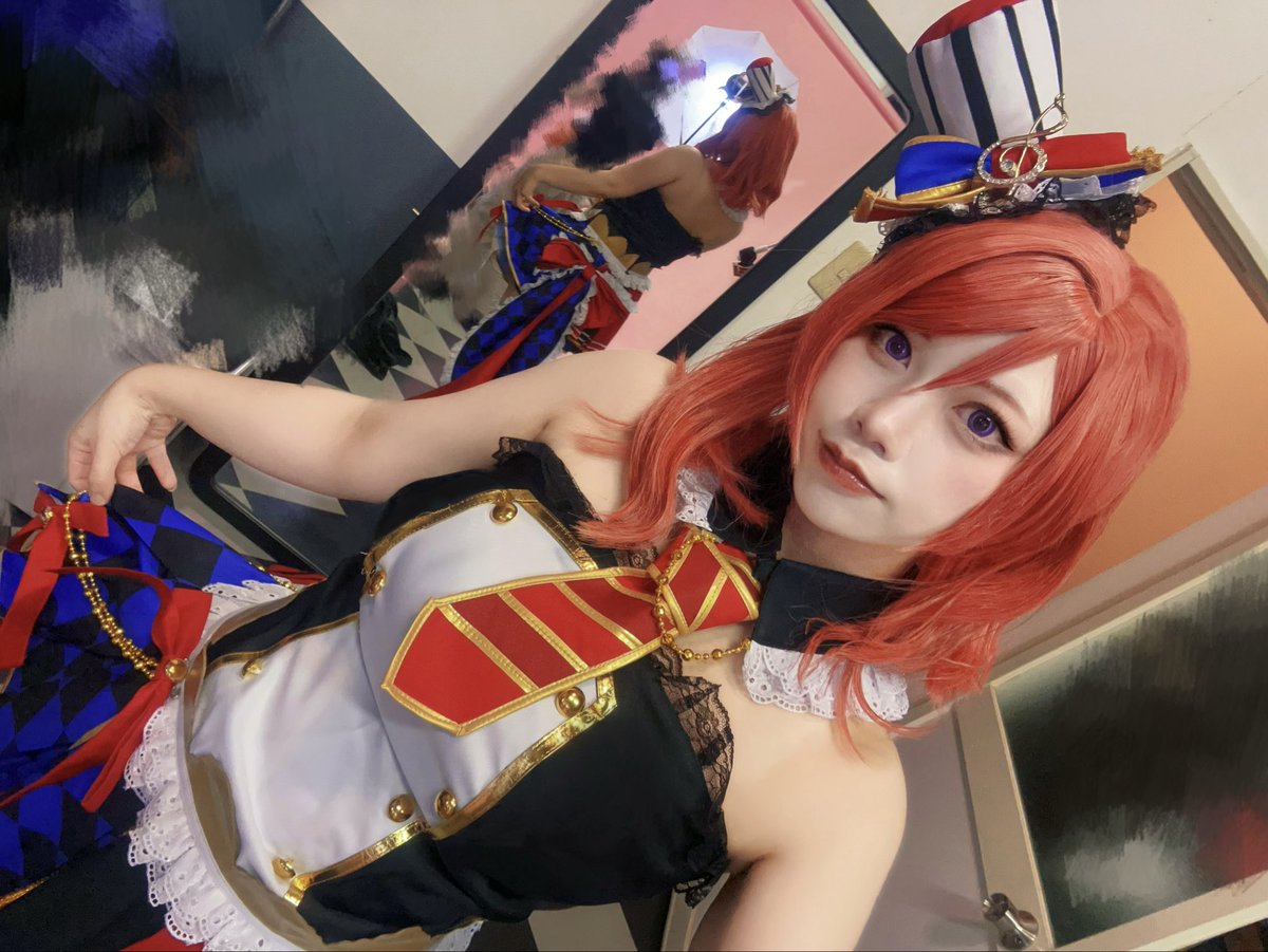 cos41san's tweet photo. 真姫ちゃんで参加させてもらいました！
ラブライブは衣装ほんと可愛くて☺️♡

みずさん はなえさん メンバーの皆さんありがとうございました ✿

#令和のカフェメイド覚醒併せ https://t.co/kjMociJoM1