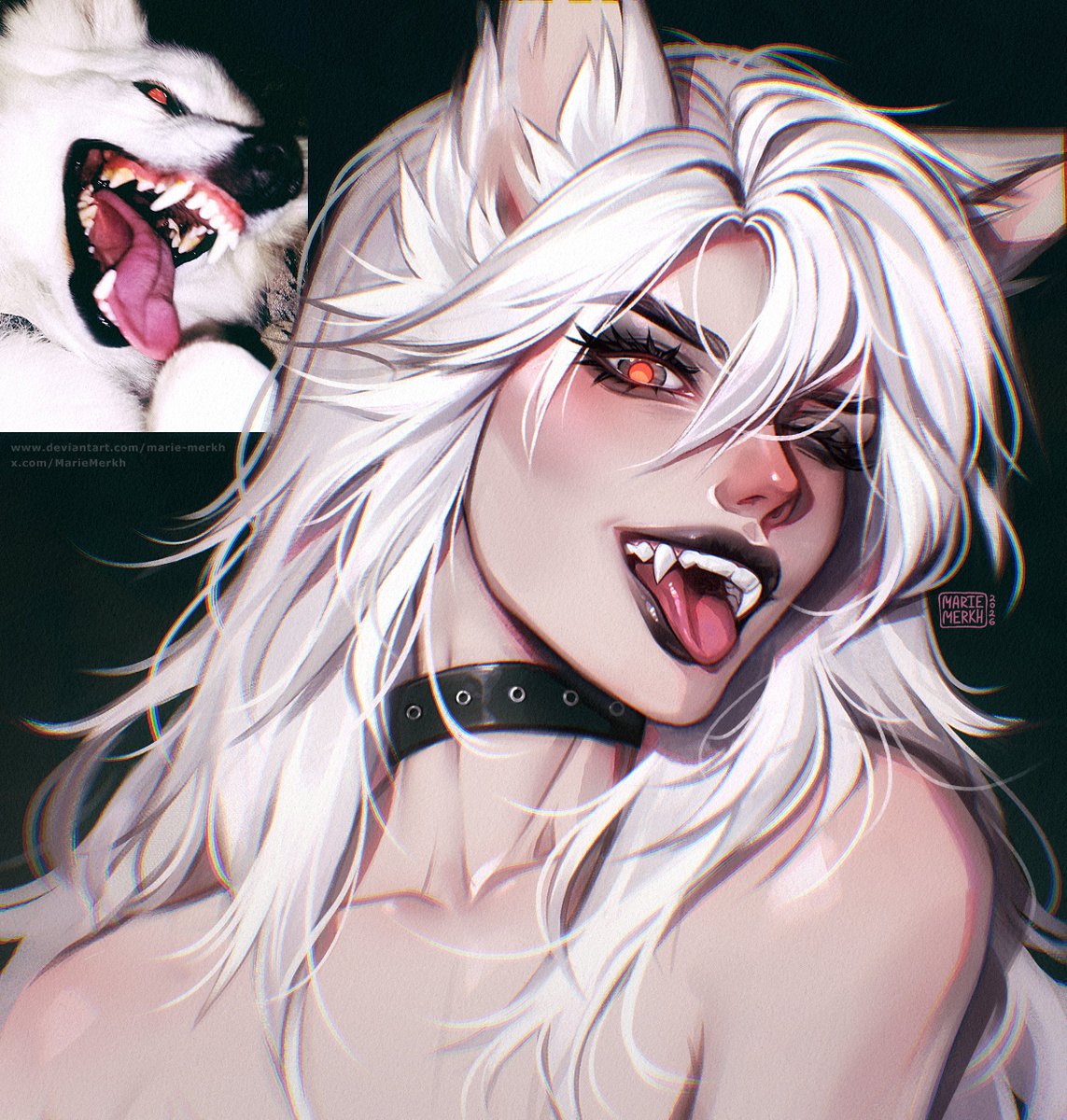 MarieMerkh's tweet photo. Awooo! 🐺🥩🦴
#humanization https://t.co/Dstvfn2X2Z
