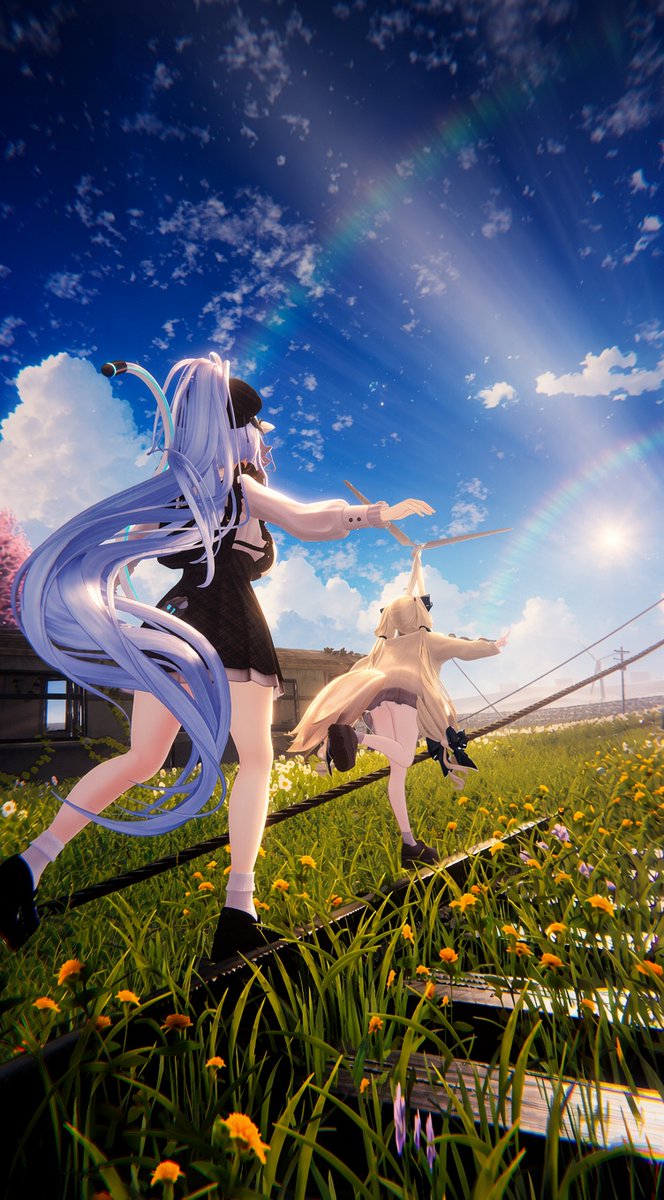 ReRei_vr's tweet photo. 道行く旅へ
（明暗をしっかりさせるのにAIを使用） https://t.co/LdFWGx1kkO