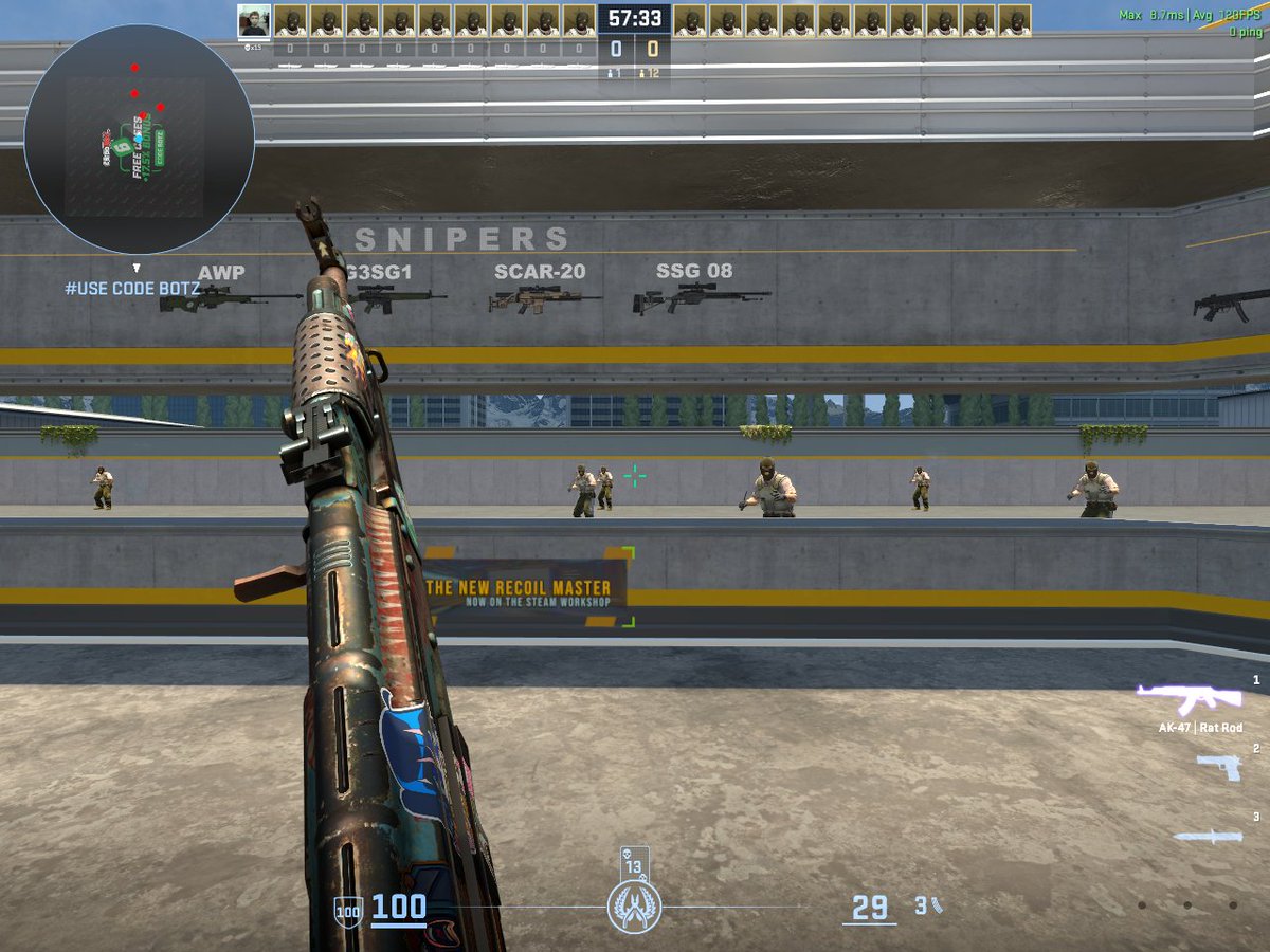 YTDualYT's tweet photo. IM FUCKING LOVE NEW AK-47 LEFT HAND HOLD RELOAD ANIMATION @CounterStrike https://t.co/mjhv4Cp2B4