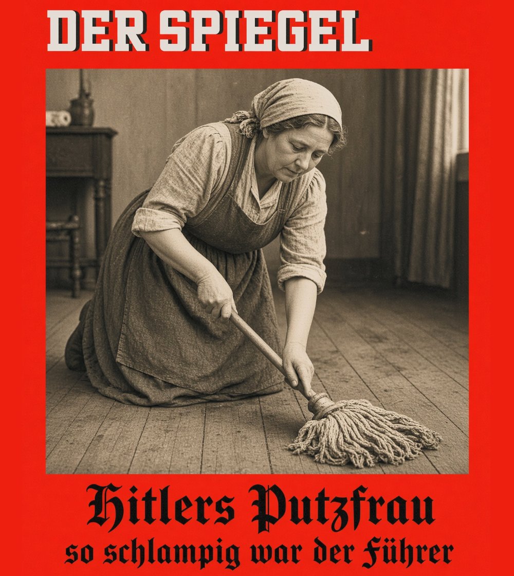 GFreiNews's tweet photo. Hitler, Hitler, Hitler 

Liest man https://t.co/9berslKSBv könnte man meinen der Führer wäre noch am Leben.

Hier alle Hitlereien des Spiegels der letzten fünf Jahre.

07.01.2022, Fehlerhaftes Hitler-Video von Funk: Ein innovatives Format und seine Tücken
13.04.2022, »Putin will gefürchtet werden wie Stalin und Hitler«
18.04.2022, »Querdenken, Esoterik und Hitler«
04.05.2022, Sergej Lawrows wirre Thesen: Hatte Adolf Hitler wirklich einen jüdischen Großvater?
05.05.2022, Wladimir Putin entschuldigt sich nach israelischen Angaben für Lawrows Hitler-Vergleich
05.06.2022, Hitlers HNO-Arzt: Mit dem Skalpell am Hals des Massenmörders
10.06.2022, Neue Erkenntnisse zu den Olympischen Spielen 1936: Als der IOC-Gründer Adolf Hitler um ein Autogramm bat
27.08.2022, Nazi-Zeichner beim »Simplicissimus«: Darüber lachte schon Hitler
27.09.2022, Ukraine–Referenden und Österreich-»Anschluss« 1938: Wann der Putin-Hitler-Vergleich sinnvoll ist
03.10.2022, Schicksal im deutsch besetzten Dänemark: Wie ein dänischer Jude Hitler überlebte
04.10.2022, Wladimir Putin und Hitler: Letzte Tage im Kreml – Kolumne von Nikolaus Blome
28.10.2022, CNN-Bericht: Kanye West wollte das Album »Ye« angeblich »Hitler« nennen
03.11.2022, »Wir haben Hitler nicht ernst genommen. Wir haben dafür bezahlt«
14.11.2022, Taxonomie: Wie Adolf Hitler die Umbenennung von Fledermäusen und Spitzmäusen verhinderte
21.11.2022, Hitler als Schläger
21.11.2022, Diesmal: Ihre härteste Rolle – die Hitler-Darsteller.
21.11.2022, Die Adolf-Hitler-Medaille
28.11.2022, Nationalsozialismus: Was in den Köpfen früher Nazis und Hitler-Anhänger vorging
02.12.2022, Kanye West alias Ye provoziert mit Hitler-Lobpreisung
06.02.2023, »Inflationsheiliger« Ludwig Christian Haeusser: Der Sexapostel, der Hitler voranging
24.02.2023, Hitler-Tagebücher: »Stern«-Skandal - NDR veröffentlicht alle Bände
02.03.2023, Von Harry Potter zu Hitler: Wann sind Kinder alt genug, um vom Holocaust zu erfahren?
20.03.2023, Arbeitsanstalt Brauweiler: Die Verfolgung von Armut von Napoleon bis Hitler
23.03.2023, Ermächtigungsgesetz von Adolf Hitler: Der Tag, an dem die Demokratie ermordet wurde
23.04.2023, Frank Elstner und der Bittbrief seines Vaters an Adolf Hitler: »Mein Führer!«
24.04.2023, »Stern«-Skandal: Bundesarchiv soll gefälschte Hitler-Tagebücher dauerhaft verwahren
15.05.2023, Österreich: Adolf-Hitler-Rede und »Sieg-Heil«-Rufe in ÖBB-Schnellzug abgespielt
25.05.2023, Schulungszentrum in Braunau: In Hitlers Geburtshaus sollen Polizisten etwas über Menschenrechte lernen
20.07.2023, Widerstand gegen Hitler: Wie jüdische Frauen bewaffnet gegen Nazis kämpften
05.09.2023, »Die Bourgeoisie profitierte von Hitler – es waren nicht die einfachen Leute«
18.09.2023, Vor Uno-Generaldebatte: Selenskyj vergleicht Putin mit Hitler und warnt vor drittem Weltkrieg
20.09.2023, Otto Kernberg über normalen und gefährlichen Narzissmus, Adolf Hitler und Donald Trump
25.09.2023, Zieschütz im Landkreis Bautzen: Ermittlungen nach angeblichen Hitler-Grüßen beim Oktoberfest
25.10.2023, Richard Overy über den Zweiten Weltkrieg: »Hitler war kein Mastermind«
08.11.2023, Hitler-Putsch vor 100 Jahren: Die Geiseln vom Bürgerbräukeller
08.11.2023, Adolf Hitler: Historikerin Heike Görtemaker über den Putsch - »Hitler war 1923 ein Niemand«
10.11.2023, Adolf Hitler und das Deutsche Turnfest 1923: Nazis und Sport als Propagandamittel
13.11.2023, »Die Sprache von Adolf Hitler«: Empörung über Trumps »Ungeziefer«-Äußerung
16.11.2023, Neues von gestern – der Geschichte-Newsletter: Und dann schoss Hitler in die Decke
12.01.2024, Harald Burkart: Berliner JU-Chef teilte Merkel-Hitler-Fotomontage
21.02.2024, Annalena Baerbock: Wie sie auf Lulas Hitlervergleich reagieren dürfte
24.02.2024, Nach Merkel-Hitler-Foto: Berliner CDU will Ordnungsmaßnahme gegen JU-Chef Burkart verhängen
17.04.2024, Die Hitler-Attentäter vom 20. Juli als Alibi der Bundesrepublik: Die Widerstands-Lüge
17.04.2024, HBO-Doku über Brandy Melville: Hitler-Witze und abgemagerte Mädchen
23.04.2024, Lebensborn-Heime der Nazis: Kinder zeugen für Hitler
09.05.2024, Würselen: Lehrer unterrichtet im Hitlerhemd
13.05.2024, Attentat auf Hitler 1944: Warum scheiterte es? Stauffenberg-Sohn sucht Antworten
16.05.2024, Hitler-Käfer und Mussolini-Falter: Wieso dürfen Tiere weiter so heißen?
01.07.2024, Röhm-Putsch 1934: Der schwule Nazi, den Hitler ermorden ließ
05.07.2024, »Führer und Verführer«: Missglücktes Dokudrama über Goebbels und Hitler - Bad Boys 1938
11.07.2024, Faktencheck zu »Führer und Verführer«: Gab Hitler bei den Goebbels den Paartherapeuten?
20.07.2024, Hitler-Attentat: Scholz begründet Ukraine-Unterstützung aus historischer Verantwortung
20.07.2024, Jahrestag des Hitler-Attentats am 20. Juli 1944: Wir haben da was vergessen
20.07.2024, 80 Jahre Hitler-Attentat am 20. Juli: »Wir dürfen das Erbe nicht missbrauchen«
18.08.2024, Wie Faschismus beginnt: Die heimlichen Hitler – die SPIEGEL-Titelstory
01.09.2024, Zweiter Weltkrieg - Jahrestag des deutschen Überfalls auf Polen: Wie Winston Churchill Hitler besiegte
23.10.2024, Donald Trump soll sich mehrfach positiv über Adolf Hitler geäußert haben
23.10.2024, »American Nazis« in den USA: Amerikaner, die Hitler liebten
08.11.2024, Handkuss und Hasstiraden: Wie Hitler mit der Auslandspresse umging
10.12.2024, Gerd Heidemann ist tot: Entdecker der vermeintlichen Hitler-Tagebücher gestorben
13.12.2024, Gerd Heidemann ist tot: Nachruf auf den »Stern«-Reporter hinter den Hitler-Tagebüchern
16.12.2024, Deutsche Angriffe auf Schottland: Was Hitlers Krieg mit teuren schottischen Whiskys zu tun hat
16.01.2025, 80 Jahre nach Hitler
16.01.2025, Adolf Hitler: »Mein Kampf«
24.01.2025, Falsche Behauptung von AfD-Chefin Alice Weidel: Warum Adolf Hitler kein Kommunist war
20.03.2025, Hausmitteilung: 80 Jahre nach Adolf Hitler
24.03.2025, Bekannte Marken im Nationalsozialismus: Was Boss oder Jägermeister mit Hitler zu tun hatten
11.04.2025, »Heil Hitler« im Polizeifunk – Beamter geht in Berufung
11.04.2025, »Die Deutschen folgten Hitler nur murrend und zögerlich«
11.04.2025, Adolf Hitlers Zeit in der »Wolfsschanze«: Vor dem Untergang
13.04.2025, Hat Leni Riefenstahl Sinti-Familien vor Hitler gerettet?
27.04.2025, Zweiter Weltkrieg 1945: Adolf Hitler und Eva Braun töten sich im Führerbunker
07.05.2025, 80 Jahre Kriegsende: »Mama, hätte Hitler mich gemocht?« - Kolumne
17.05.2025, Hitler-Song von Kanye West: Instagram geht nur zögerlich gegen Musikvideo vor
29.05.2025, »Die Vorkosterinnen« im Faktencheck: Mussten Frauen das Essen von Adolf Hitler auf Gift testen?
03.07.2025, Mussolini, Hitler, Stalin: Welche Eigenschaften Diktatoren haben müssen
11.07.2025, EU will Elon Musks Chatbot ins Visier nehmen – Hitler-Verherrlichung durch Grok
13.07.2025, Grok: Elon Musks Start-up entschuldigt sich nach Hitler-Verherrlichung von Chatbot
20.07.2025, Matthias Brandt über den Widerstand seiner Eltern gegen Hitler: »Bemerkenswert unängstlich«
24.08.2025, Krude Theorie: Machte eine Psychotherapie Hitler zum Psychopathen?
11.09.2025, Adolf Hitler: Begeisterung für den »Führer« im Nazi-Reich - wie charismatisch war er?
14.11.2025, DNA-Analyse: Britische Sendung will Hodenstörung bei Hitler entdeckt haben
14.11.2025, Adolf Hitler hatte angeblich das Kallmann-Syndrom: Was hilft es zu wissen, wie lang Hitlers Penis war?
27.11.2025, Adolf Hitler Uunona: Der namibische Lokalpolitiker heißt nicht mehr Hitler
01.12.2025, Alexander Eichwald: AfD in Herford schmeißt wirren Hitler-Redner aus der Stadtratsfraktion
02.12.2025, AfD: Tino Chrupalla will Hitler-Redner aus der Partei ausschließen
12.01.2026, Russlands Krieg gegen die Ukraine dauert länger als der gegen Hitlerdeutschland
12.01.2026, Melanie Müller auch in zweiter Instanz wegen Hitlergrußes verurteilt
29.01.2026, München: Neue Spur zum Brandanschlag 1970 - Der Mann mit dem »Hitler-Tick«
07.02.2026, »Munich Machine« in München: Treffen sich Hitler und Brecht im Schellingsalon
23.02.2026, Mussolini-Notizen zu Treffen mit Hitler in Italien entdeckt und vor Auktion beschlagnahmt
24.02.2026, AfD: Peggy Lindemann teilt Antisemitismus-Post mit Hitler-Verteidigung »aus Tüdeligkeit«
22.04.2026, AfD: Hitler-Redner Alexander Eichwald provoziert mit neuem Video
25.04.2026, AfD schließt »Hitler-Redner« Alexander Eichwald aus Partei aus
07.05.2026, NSDAP-Archiv: Finden Sie heraus, was Ihre Familie unter Hitler getan hat
04.06.2026, »Was Hitler getan hat, könnte die KI schneller, besser, effektiver«
05.06.2026, Adolf Hitler: Deutschland hat bislang 52.000 Opfer des Regimes oder ihre Nachkommen eingebürgert
30.06.2026, US-Schule muss Jahrbuch wegen Hitler-Foto zurückrufen
03.07.2026, »Schämt euch«: Minions-Regisseur stellt klar, dass die Minions nie für Hitler gearbeitet haben
16.07.2026, Österreich: Geburtshaus von Adolf Hitler trug bei Google Maps die Hausnummer 88
03.08.2026, Attentat auf Adolf Hitler 1944: Rettete dieser Zufall Hitler vor Stauffenbergs Bombe?
15.08.2026, Adolf Hitler: Warum in sein Geburtshaus in Braunau eine Polizeistation einzog
15.08.2026, Hitlers Geburtshaus: Kann eine Polizeistation den Mythos brechen?
16.08.2026, Willi Buisson, Ex-Vorstandsmitglied des FC Bayern München: Aktiver Widerstand gegen Hitler
04.09.2026, Türkei-Urlaub: Wie es Hitler in die Sommersiedlung meiner Eltern schaffte
09.09.2026, Maurizio-Cattelan-Ausstellung in Berlin: Hitler, das deutsche Fegefeuer und die unschlüssigen Tauben
17.09.2026, Hitler und wir: Unsere ganz eigene Geschichte
18.09.2026, Die Lage am Morgen – was taten eigentlich SPIEGEL-Redakteure unter Hitler? Waren welche in der SS?
22.09.2026, Adolf Hitler: Neuer Aktenfund erschüttert Alibi beim Tod seiner Nichte