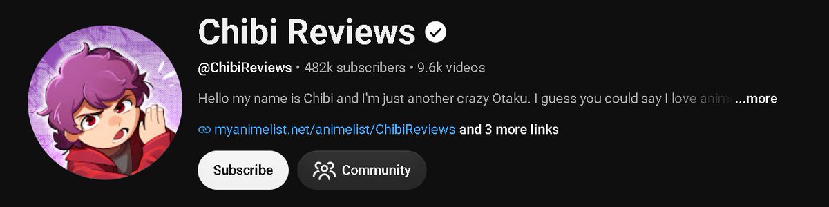epppyyy's tweet photo. Jacob "Chibi Reviews" Seibers started as a decent normal anime reviewer in 2013, but over the years he's become one of the most polarizing figures in the anime community. https://t.co/WwOCY0shAa