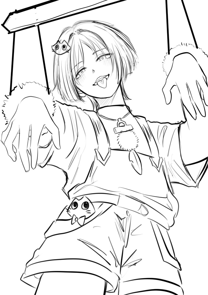 Dango_oo000's tweet photo. 操り人形っぽさが難し、、、 https://t.co/aWmAO8RdHA