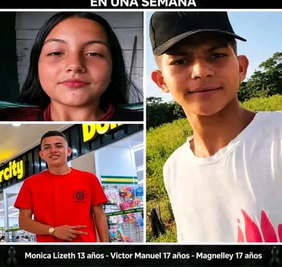 Mariano_OspinaP's tweet photo. LOS NIÑOS MUERTOS EN CATATUMBO Y LOS ZURDOS CALLAN
Esta semana, tres menores de edad perdieron la vida por los narcocomunistas en la región.
Mónica Lizeth Beltrán de 13 años, una niña secuestrada por las FARC y asesinada por querer regresar a su hogar.
Víctor Manuel Corzo de 17 años asesinado por una mina antipersona en los campos del Catatumbo.
Magnelley Pállares Franco de 17 años asesinado por el ELN.